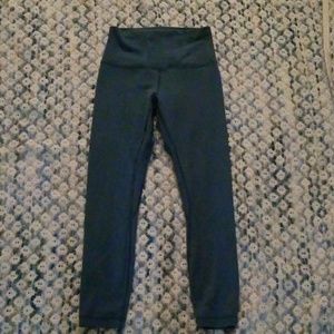 Teal Lululemon Align II pant